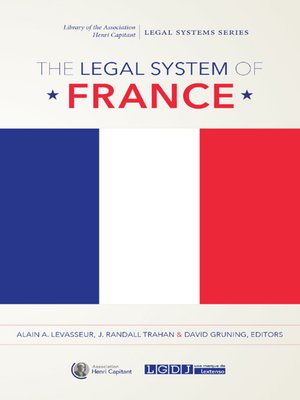 cover image of The Legal System of France
